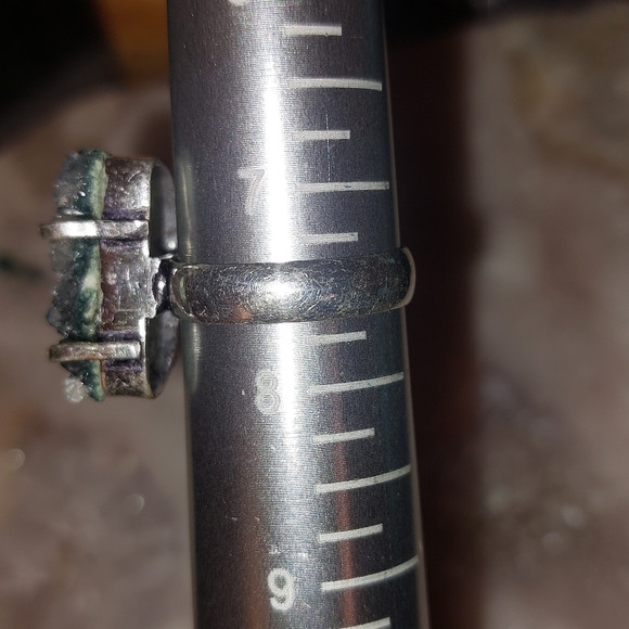 Raw Green Aventurine Ring - Picture 5 of 5